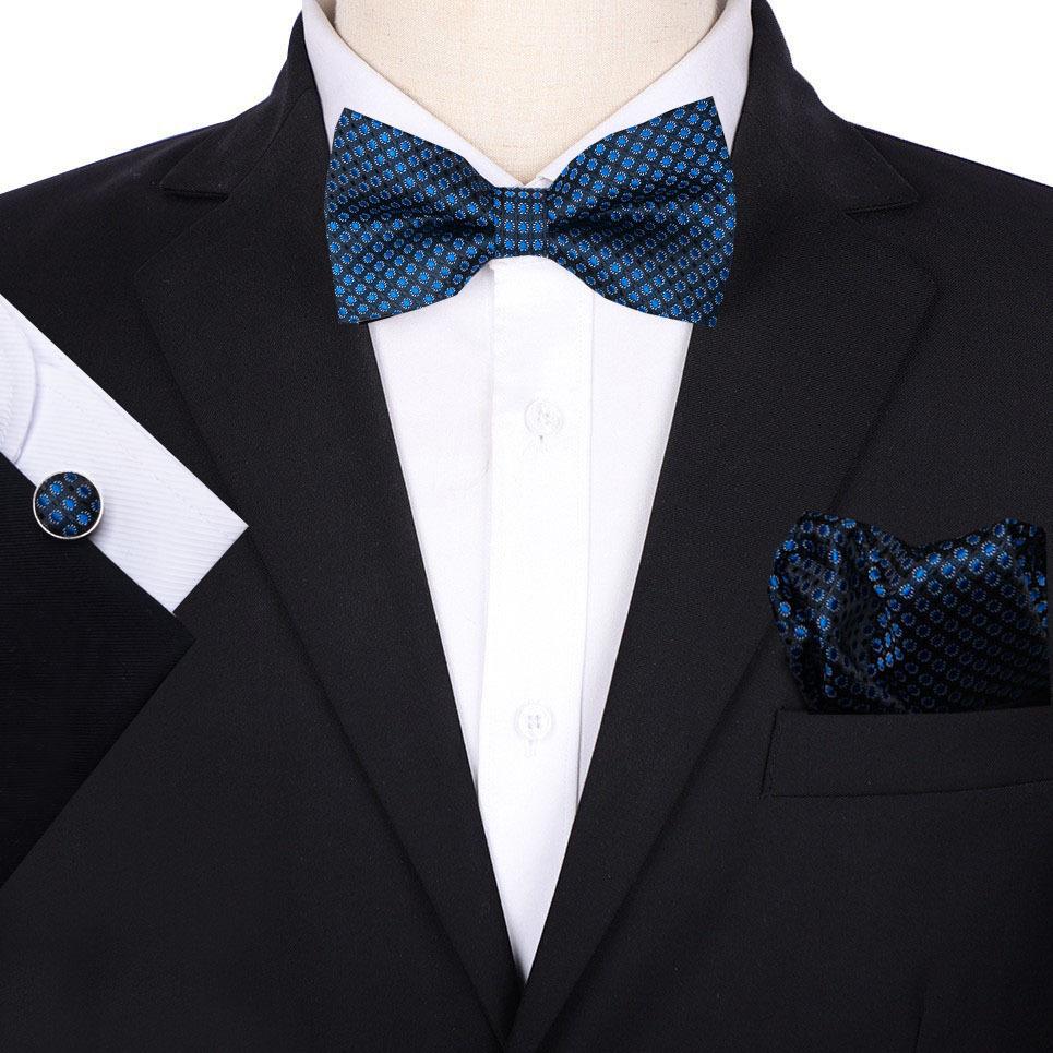 Men'S Groom Wedding Host Solid Color Bow Tie Best Man Suit Korean Version Shirt Bow Tie Wedding Men'S Bow