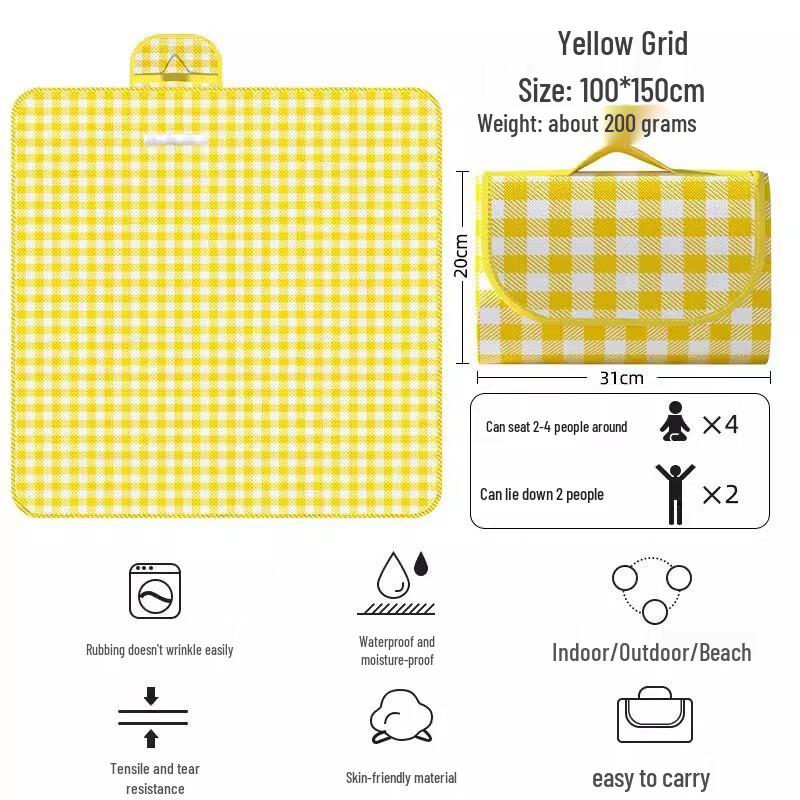 Portable Foldable Waterproof Picnic & Camping Mat