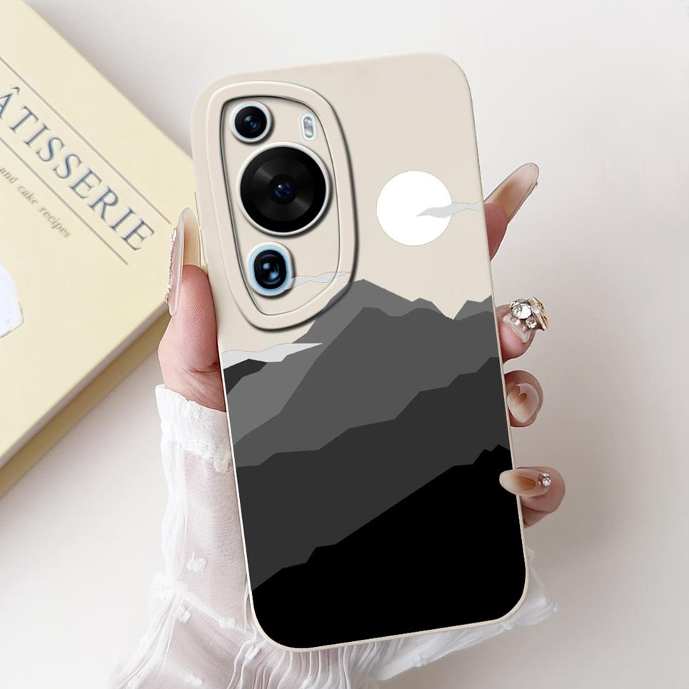 Cover For Huawei P60 Pro P60Art Case TPU 2024 Fashion Luxury Soft Silicone Phone Case For Huawei P60 Camera Protection Bumper