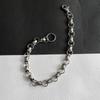 Biker-Decor Skull Wallet Chain with Hook Snap Closure Punk Skull Trouser Chain Hip-hop Cool Style Pant Chain Ornament