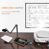 TreasLin HDMI Document Camera 15MP Output Supports Video Import To PC and Save Images To SD Card 4K High Definition Image Quality External Input
