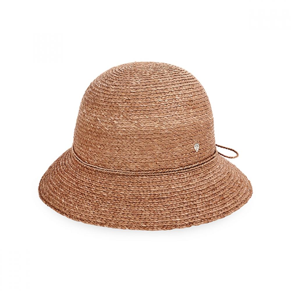 

Helen Kaminski Hat51497 Nu Valence 6 Nougat Cloche Bucket Hat HAT51497 NU