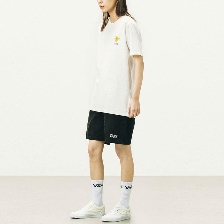 Vans X Mooncasket Collaboration Checkered Print Woven Shorts Women shorts Black VN0A5H4UBLK