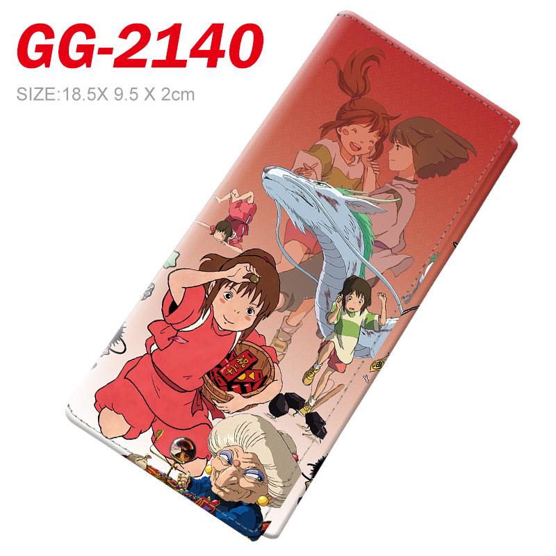 Hayao Miyazaki 3D Embossed Tri-fold Wallet: Spirited Away & My Neighbor Totoro Design for Students