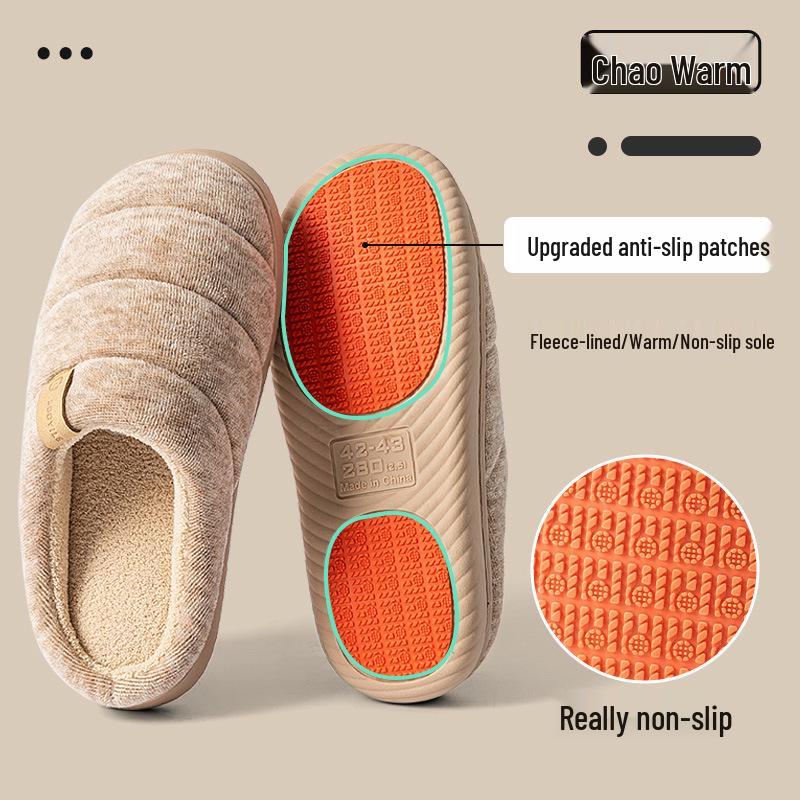 Women's Non-Slip Winter Slippers - Cozy Fuzzy Plush for Elderly, 2025 Edition
