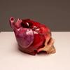 Red Halloween Scary Decoration Funny Miniature Model Realistic Halloween Tricky Toys  Home Decor