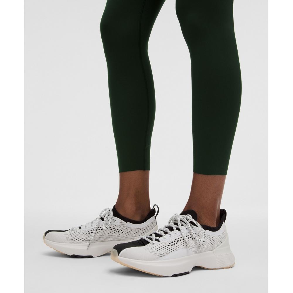 Lululemon Glow Up  sUper High Rise Tight 25  Rainforest Green