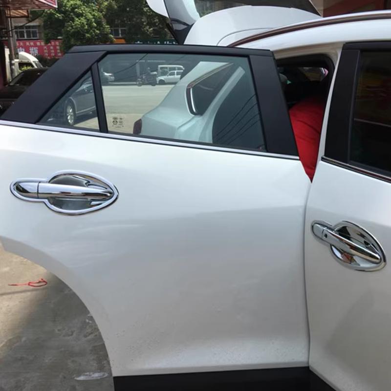 For Mazda CX-5 KF 2017~2025 2018   LHD RHD Car Exterior Door Handle Protective Cover Anti-scratch Decorative Accessories