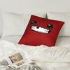 1Pc Red Super Meat Man Style Pillowcase, Modern Farmhouse Decor, Machine Washable Pillow Cover For Sofa Bed Car Office Bedroom