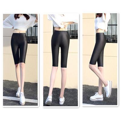 Pantalones lustre para mujer, pantalones de verano finos elásticos de talla grande, mallas ajustadas, pantalones de Yoga para entrenamiento
