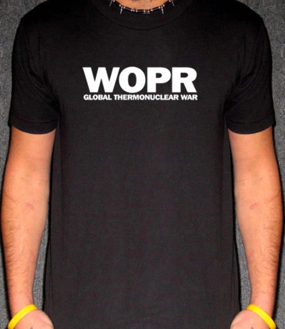 

WOPR WarGames T-Shirt – Retro 80s Hacker & Sci-Fi Movie Tee 4XL