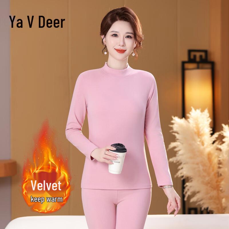 

Yalu Winter Mid-aged Thickened Thermal Underwear Set 4XL