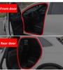 Black Car Rubber Sealing Sealing Strips Edge Protection U-Profile 5m Universal