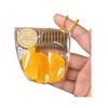 Simulated Fruit Squeeze Toy with Ball Chain Bag Slow Rising Orange Pineapple Banana Blue Berry Pinch Sensory Toy Anxiety Relief Fidget Toy