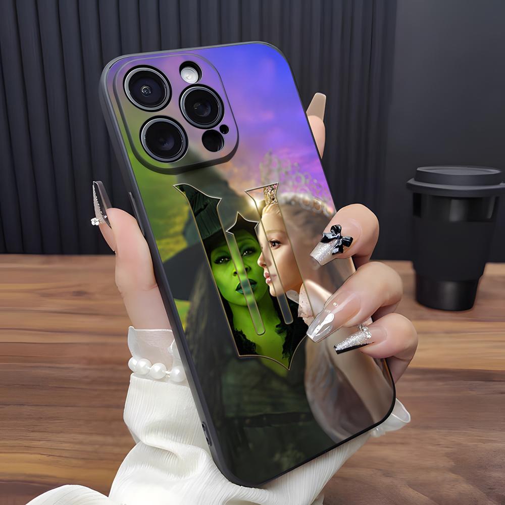 A-Ariana Grande Wicked Phone Case For IPhone 17 Pro Max 15 Pro 16 14 Plus 12 13 Mini 11 Pro Shockproof Soft Cover