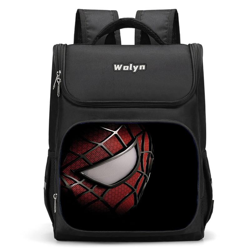 Lightweight Spiderman Girls Backpack With Large Storage For Use Educational