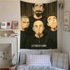 System of a Down Band Hippie Wandkleed Wandtapijten Bohemien Wandtapijten Mandala INS Huisdecoratie