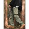Wassup Men's Cargo Pants Summer Trendy Functional Men's Outdoor Pants New Casual Pants Youth Long Pants