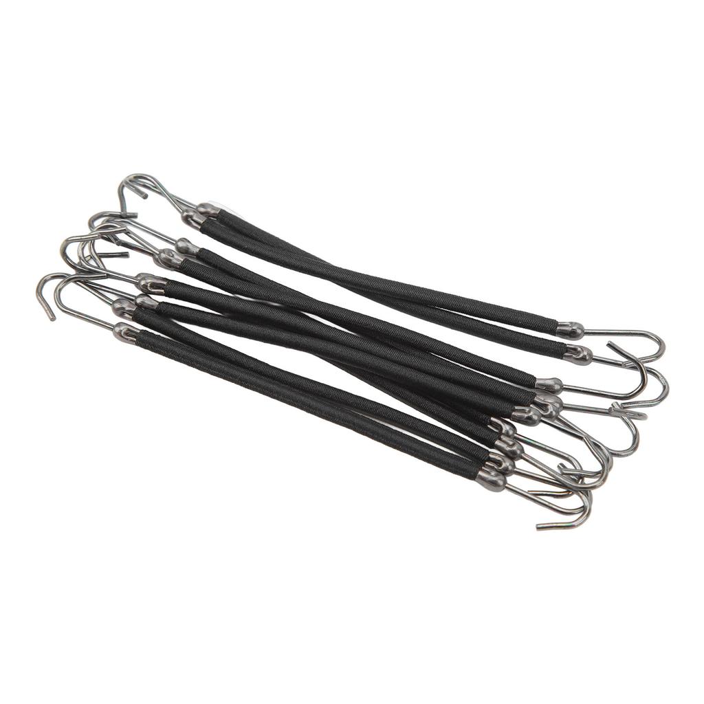 10 Stück Pferdeschwanzhalter Haken Damen Mädchen Flexibles Elastisches Haarband Haken Styling Werkzeug für Verabredungen