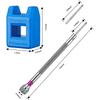 Precision Screwdriver Set 0.6-2.0mm High Hardness Steel Micro Cross Screwdriver Kit For Home Watch Eyeglasses Jewelry Repair Too