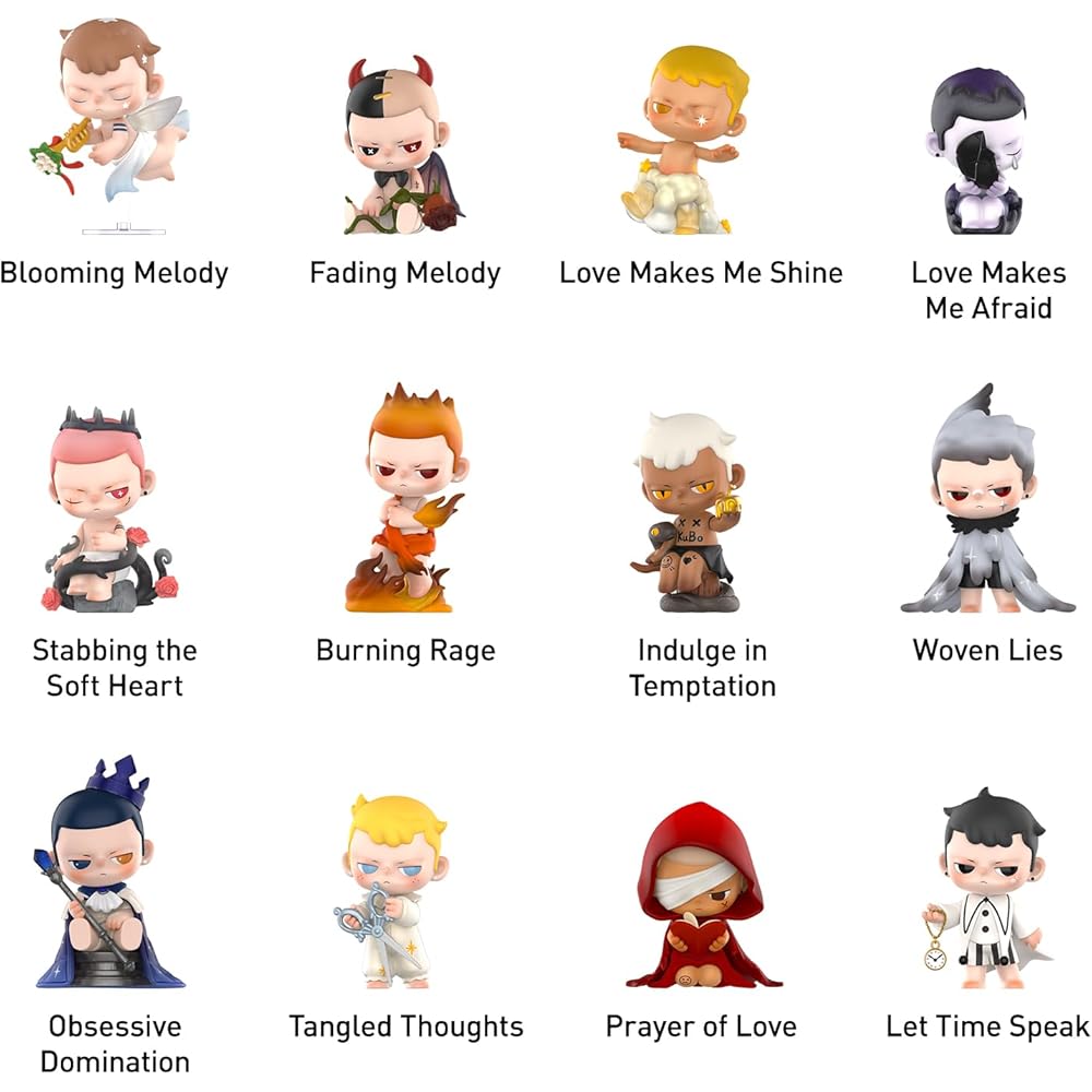 Pop Mart Kubo Angel's Poem Series Assorted Box 12 Pieces Blind Box Figures Premium Toy Original Character