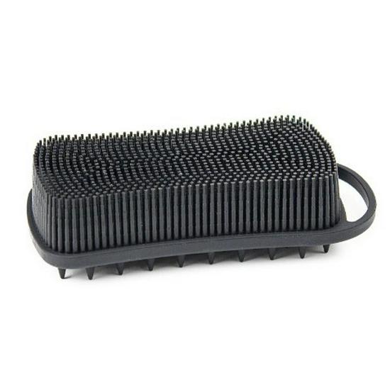 Double-Sided Silicone Bath & Massage Brush for Babies