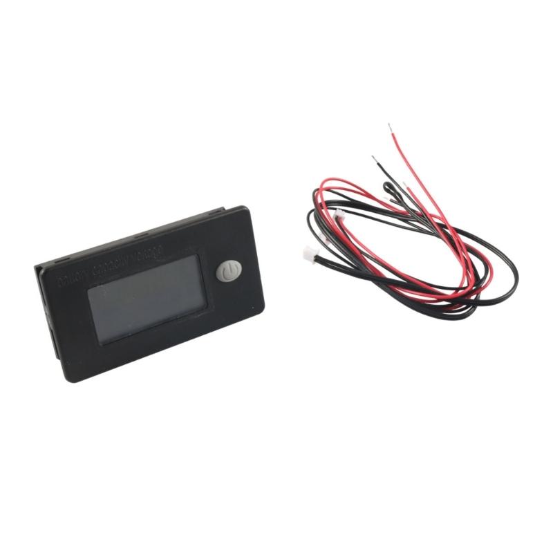 Universal Battery Capacity Monitor For Golf Carts Motorhome Vehicles Digital Voltages Meter Simple Installation