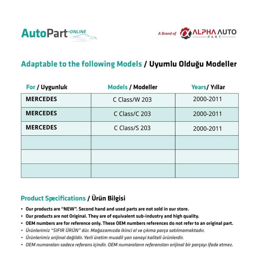 Center Console Curtain for Mercedes C Class W203,C203,S203-Grey