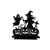 Halloween Wooden Decoration Pumpkin House Tabletop Ornament for Party Decor