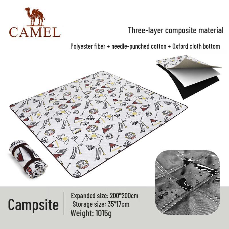 Camel Outdoor Waterproof Picnic Mat