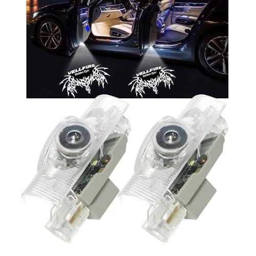Minile 20 Series Vellfire 30 Series Courtesy Lamp, Fade-Resistant Courtesy Light, Door Welcome Light, HD Logo Projection, Car Door Lamp, Courtesy