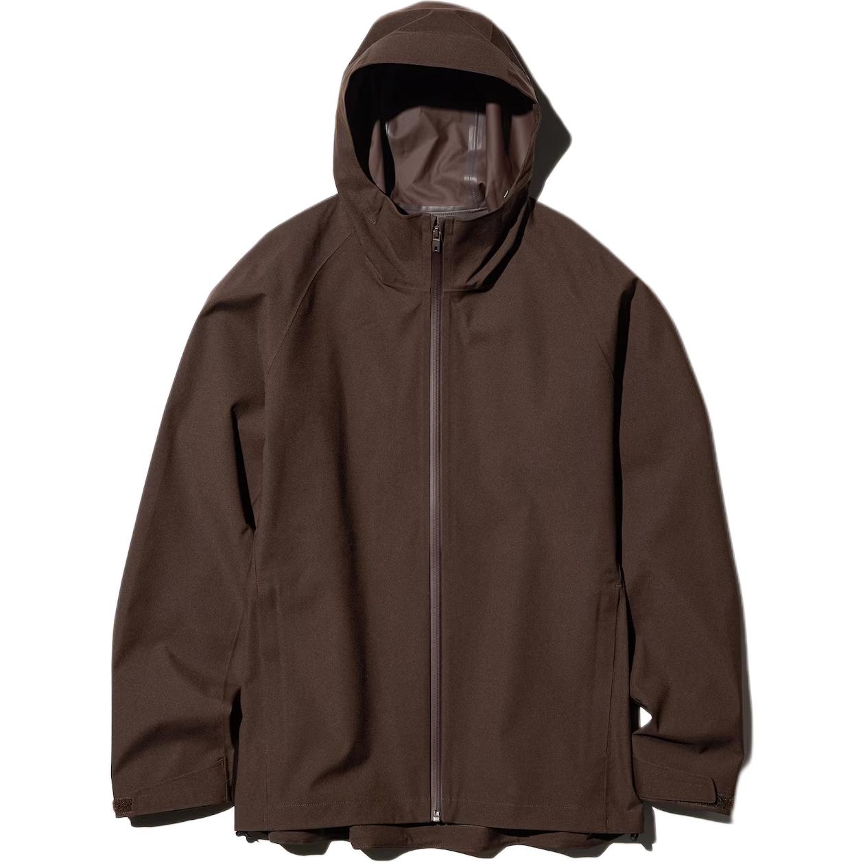 UNIQLO Solid Color Hooded Zipper Long