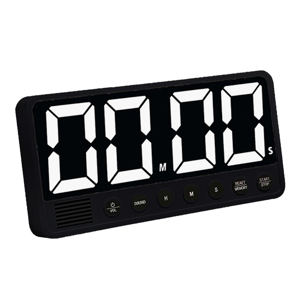 Digitaler Timer Zähl-Up/Down-Timer Tisch-Magnet-Timer LED-Anzeige Timer Koch-Timer Stoppuhr für Klassenzimmer Büro