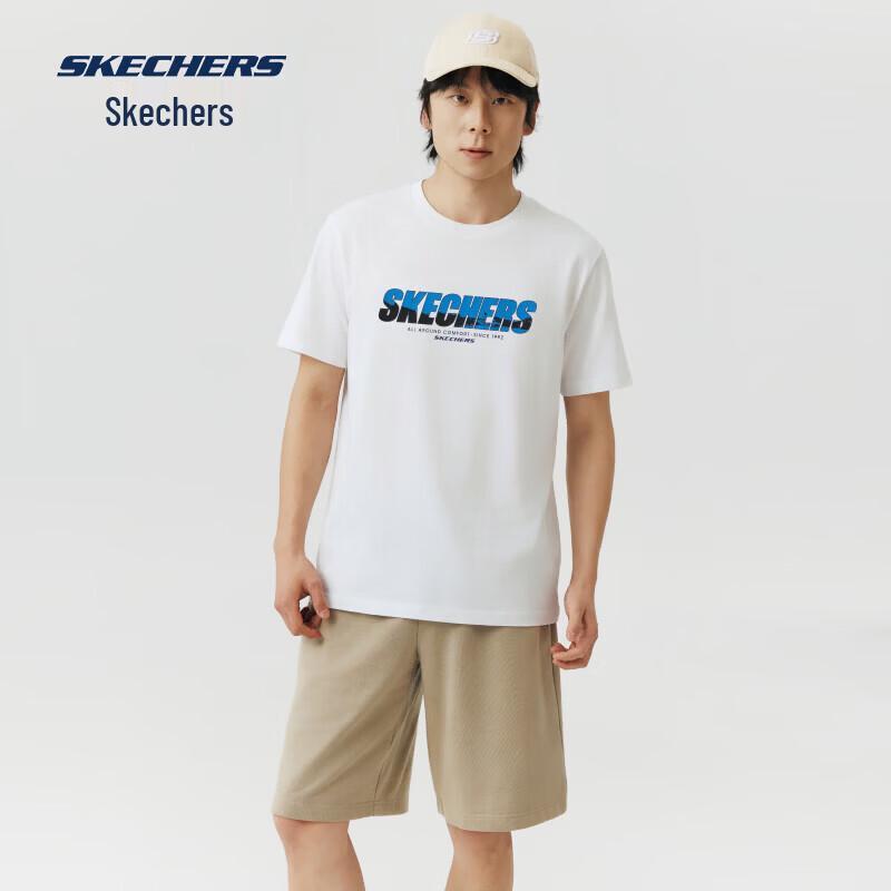 Skechers Men s Knit Short Sleeve T-Shirt L126M023 L