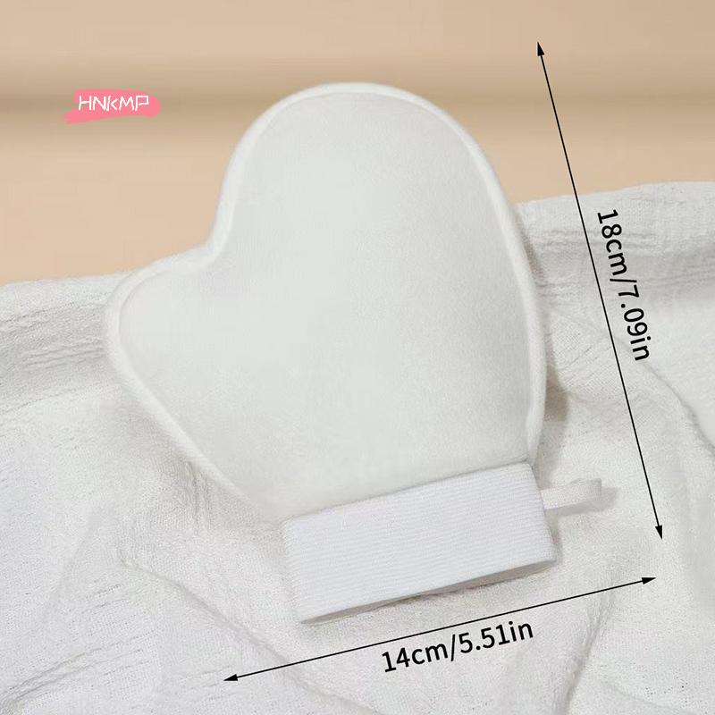 2-in-1 Körperlotion Massagehandschuhe mit ätherischem Öl zum Bräunen Verhindert klebrige Hände Peeling-Reibehandschuh für glatte Haut