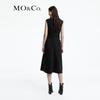 MO&Co. 2024 Spring Drawstring Round Neck Vest Dress