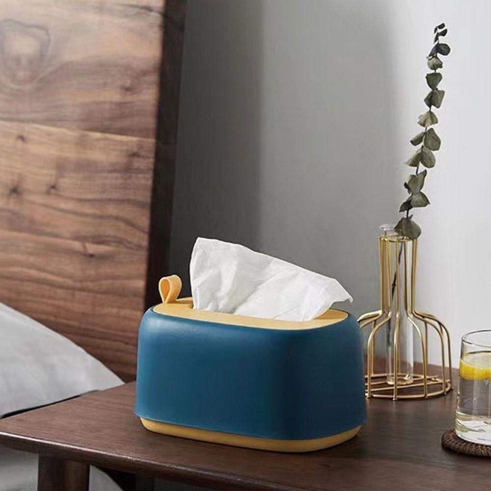 

Large Capacity Tissue Box Plastic Wet Wipes Dispenser Durable Napkin Holder Living Room светло-зеленый