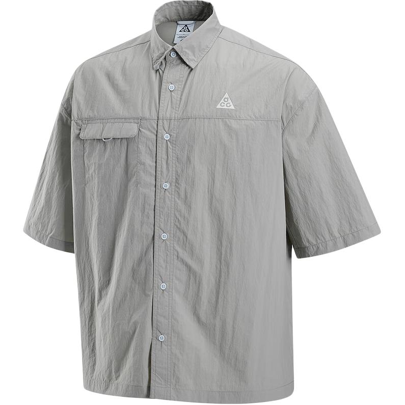 New Acg Nike Acg 'Orb Weaver' Uv Repel Short Sleeve Shirt HJ2884-009