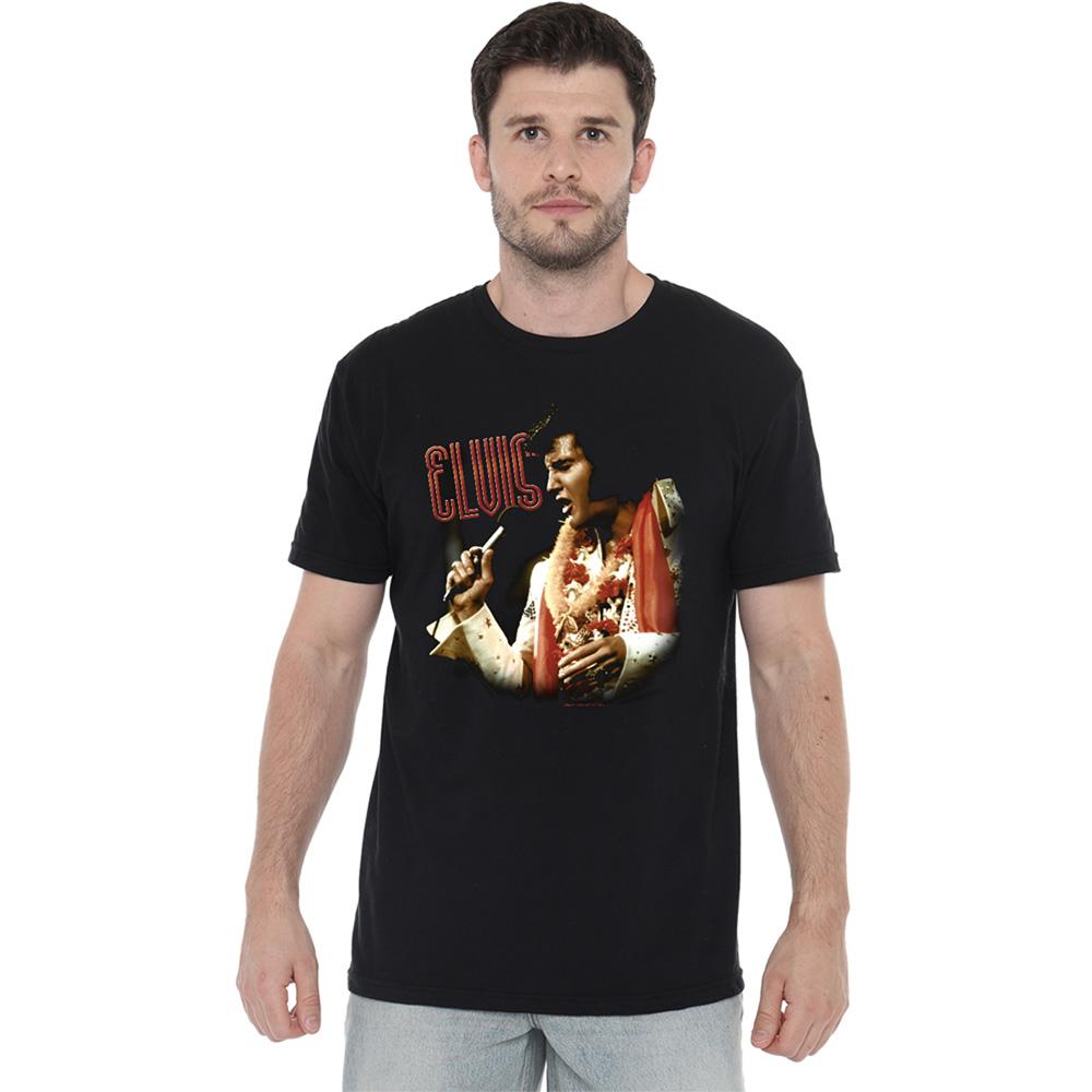 Elvis Presley Unisex Adult Soulful T-Shirt
