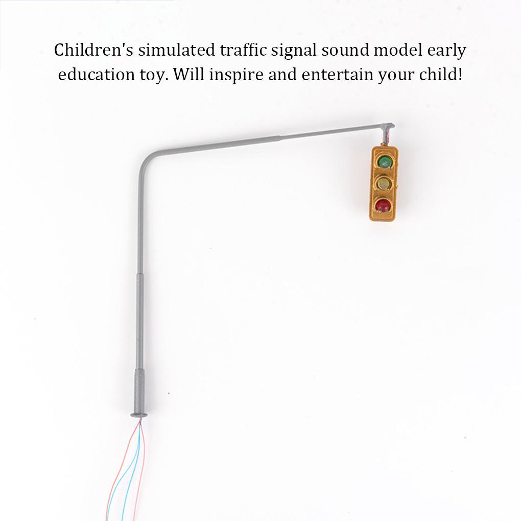 Model Education Tools Multipurpose Traffic Light Wide Application Lightweight Stop Lights Signal Lamp Showing Toys Building