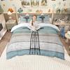 Homewish Happy Camping Duvet Cover Set For Kids Boys Girls Cartoon Camper Car Bedding Set Rv Accessories Quilt Cover Set