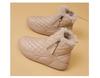 Women's High-Top Velvet Cotton Winter Boots - Warm, Thick-Soled, Non-Slip, Soft-Surfaced, Casual Snow Shoes
