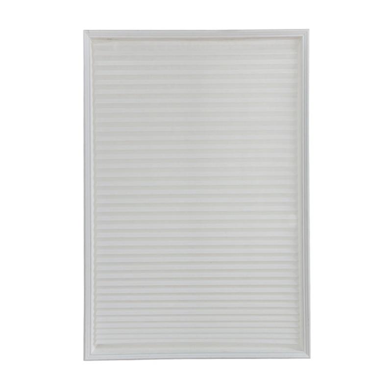 

Нетканые плиссированные шторы на окна, самоклеящиеся плиссированные жалюзи, складные шторы для кухни, шторы для балкона, украшения дома 60x150cm белый