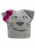 Girls' Hat, Gray, Kitten, Döll