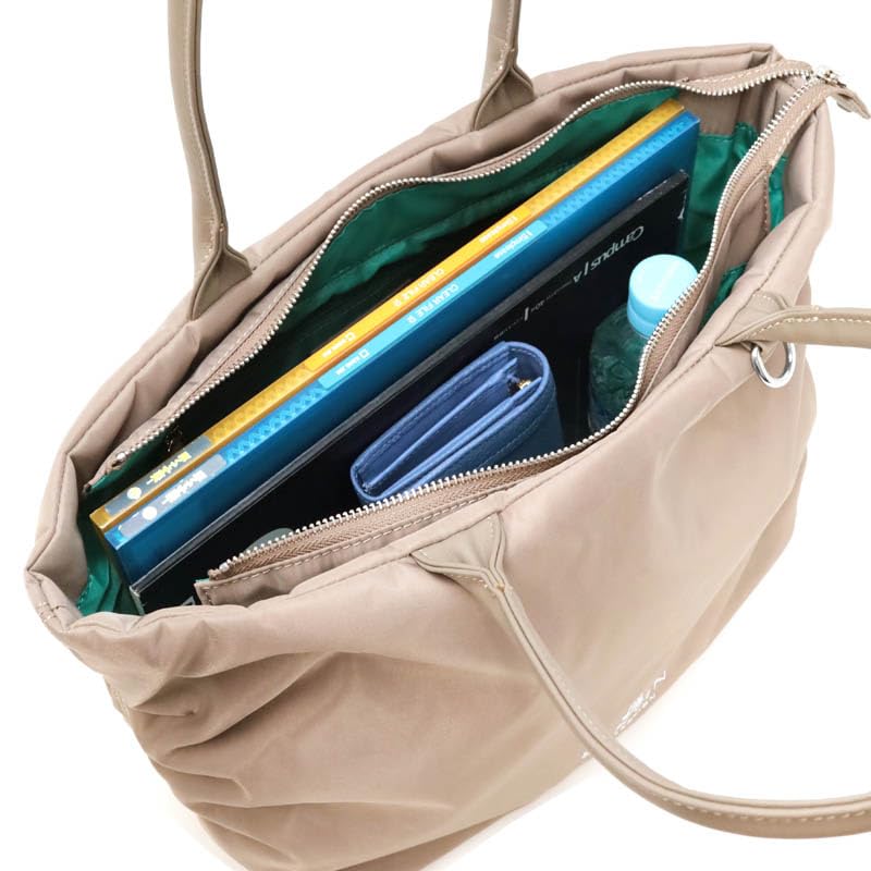 Tote Bag Plie Bag Greige 61-6033