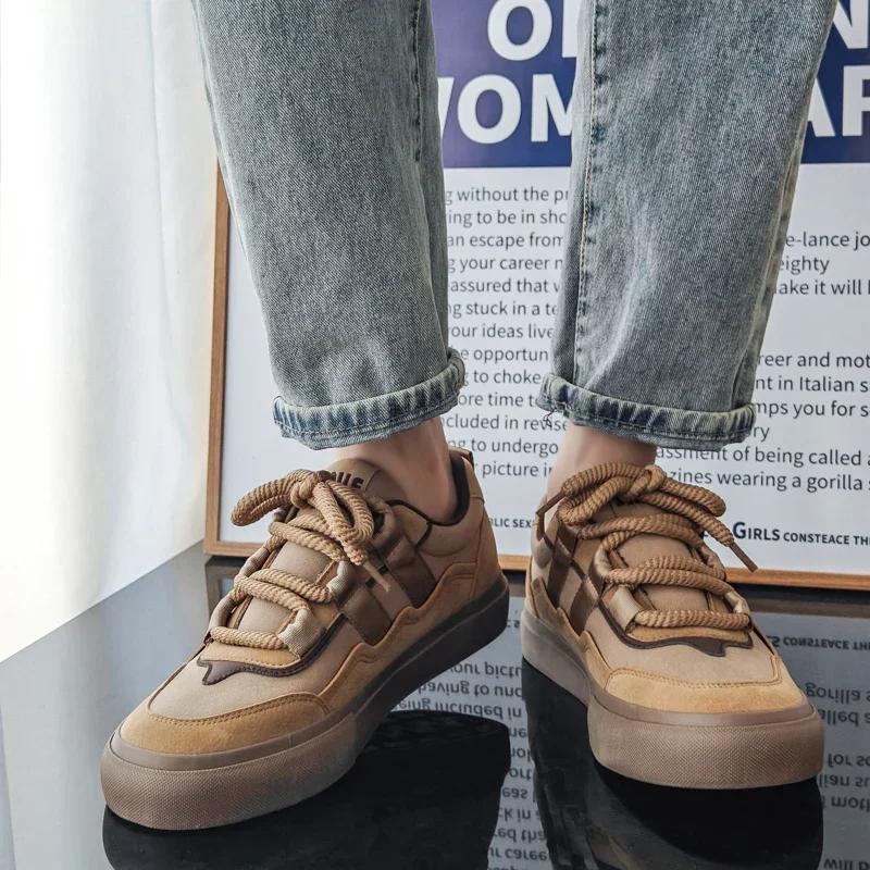 new men's and women's anti-slip couple trend retro summer four seasons niche explosive canvas shoes casual shoes men