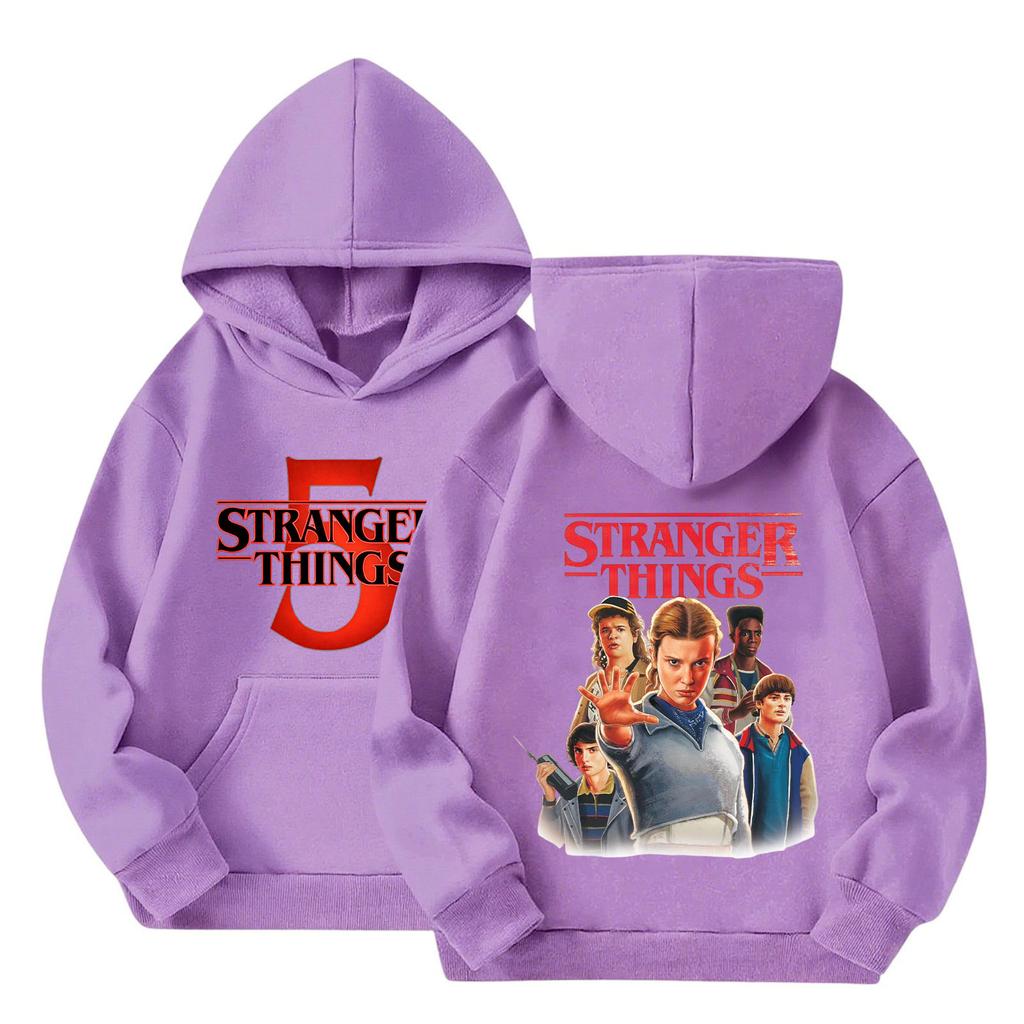 Kinder Kapuzenpullover mit Farbverlaufdruck Langarm Lockeres Sweatshirt Sweatshirt