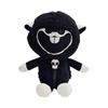 Nightmare Critters Game Peripheral Little Sheep Plush Toy, Nightmare Small Wool Toy, Gray Big Mouth Mouse, 110g, 25cm