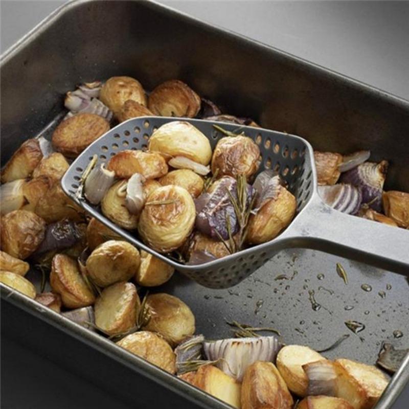 Kitchen Utensil No-stick Drain Colanders Shovel Strainers Veggies Water Leaking Cooking Supplies