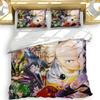 Anime One Punch Superman Bedding Three-Piece Quilt Cover